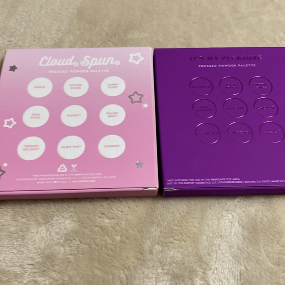 Bundle of 2 COLOURPOP eyeshadow palettes brand new! It’s my Pleasure&Cloud Spun - Picture 8 of 9